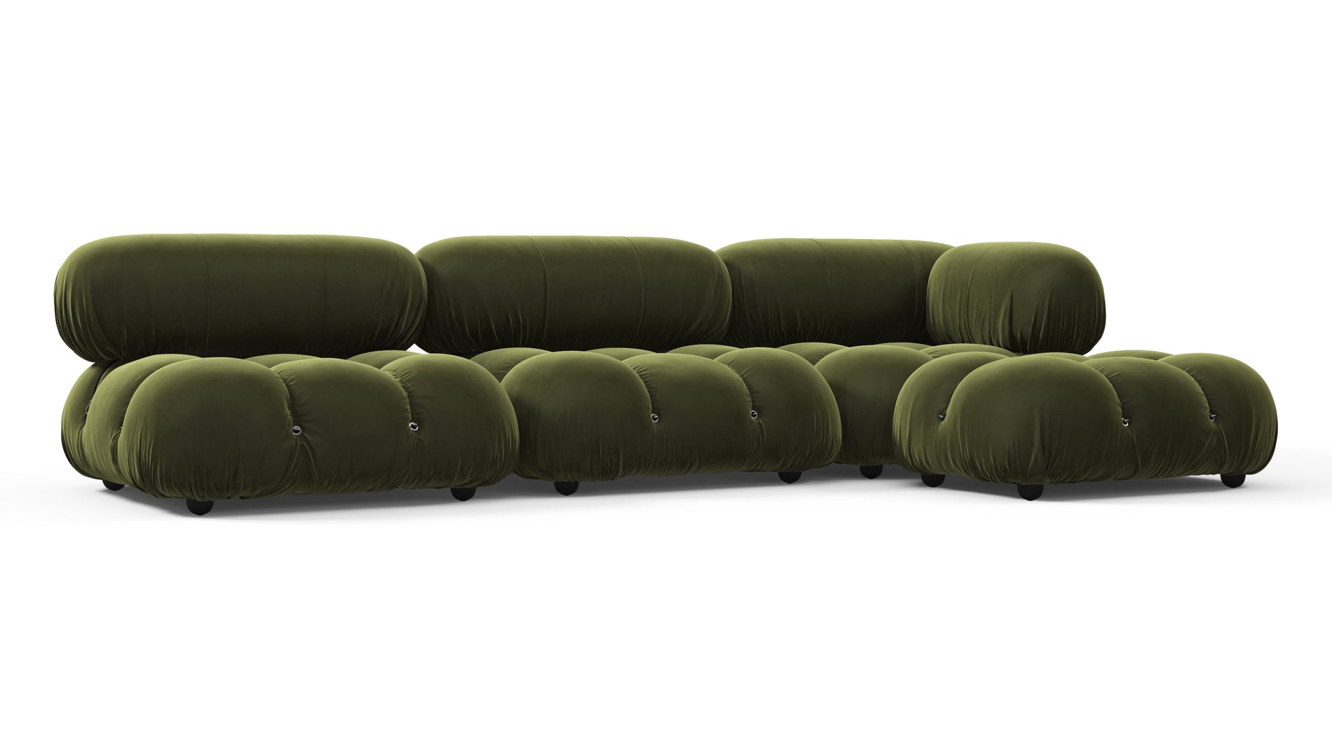 Bellini SectionalThymian Luxe Samt