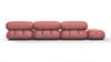 Bellini Sectional - Blush Pink Velvet - Image 5