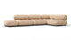 Bellini Sectional - Ecru Velvet - Image 2