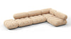 Bellini Sectional - Ecru Velvet - Image 3