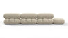 Bellini Sectional - Eggshell Vegan Suede - Image 5