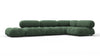 Bellini Sectional - Evergreen Brushed Weave - Image 2