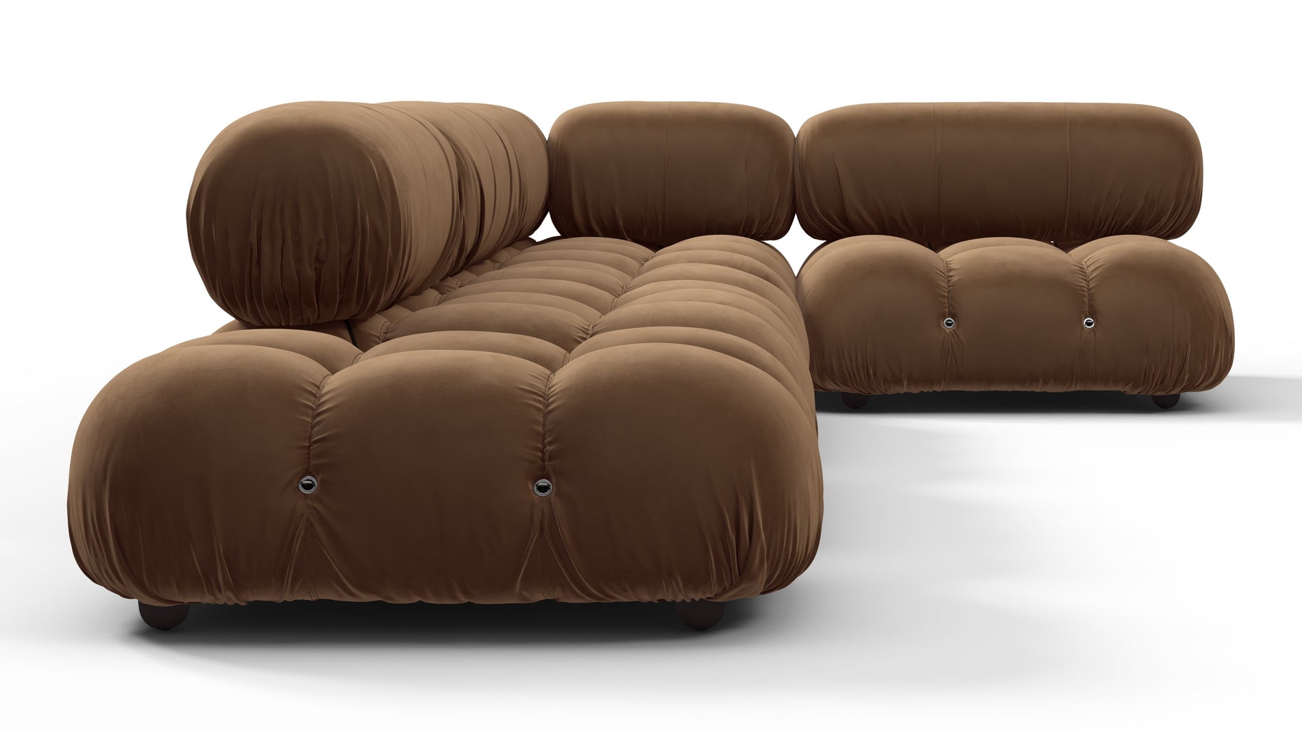 Bellini SectionalMocha Velvet