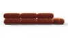 Bellini Sectional - Spice Velvet - Image 5