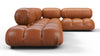 Bellini Sectional - Tan Premium Leather - Image 4