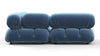 Bellini Sectional - Aegean Blue Velvet - Image 4