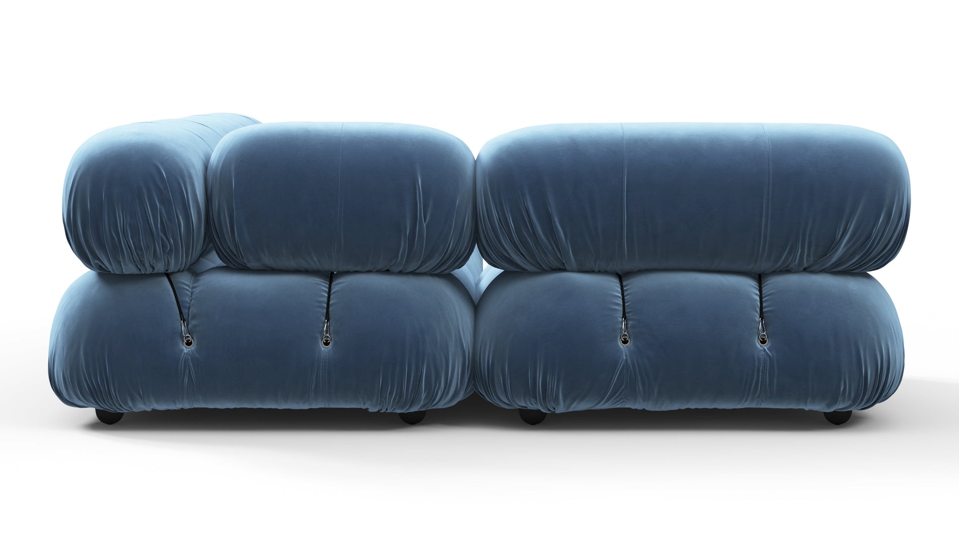 Bellini SectionalAegean Blue Samt