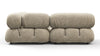 Bellini Sectional - Beige Gray Chenille - Image 4