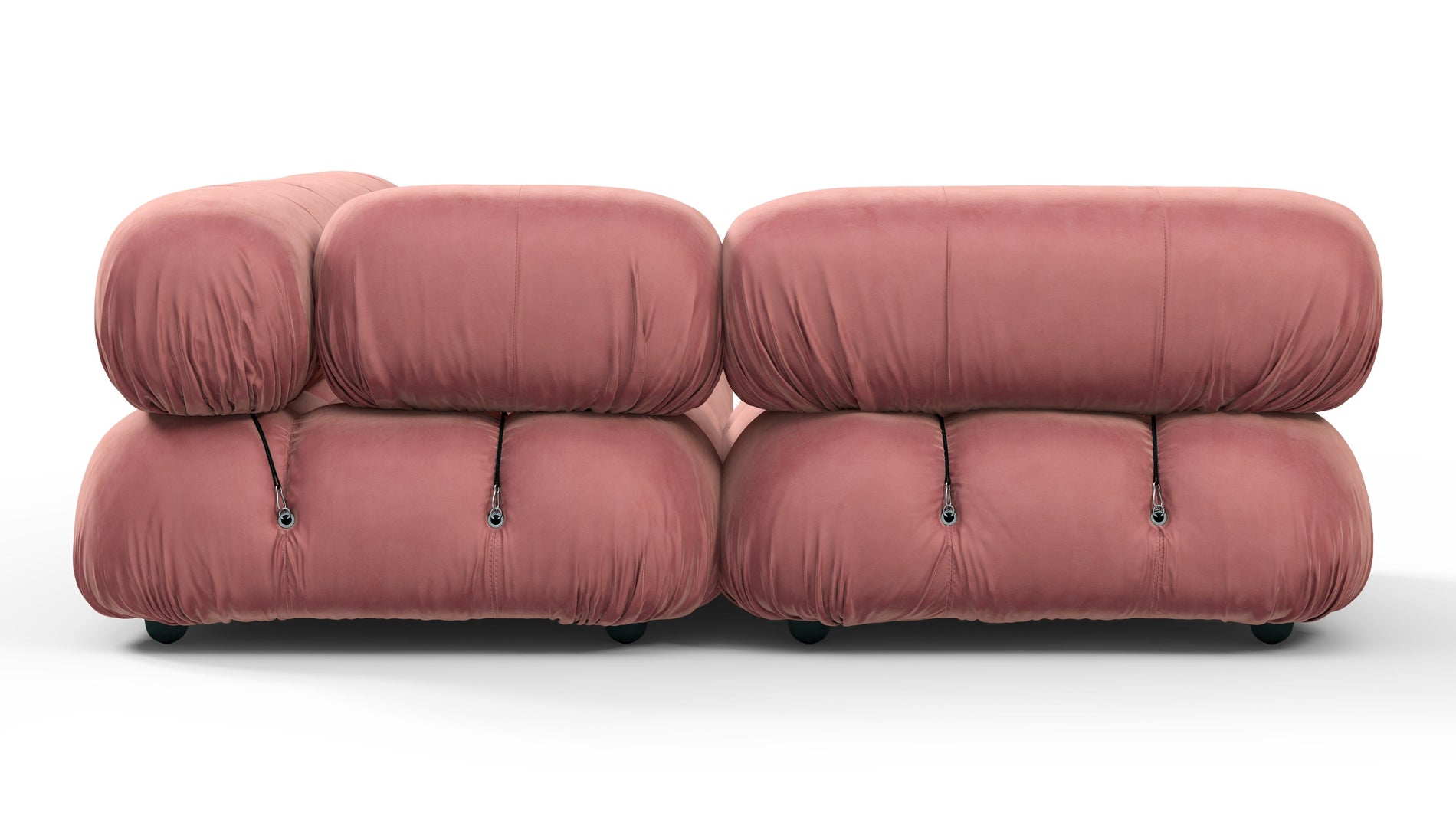 Bellini SectionalRouge Pink Samt