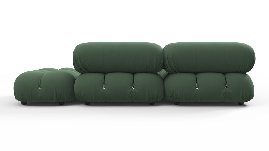 Bellini SectionalEvergreen Brushed Weave