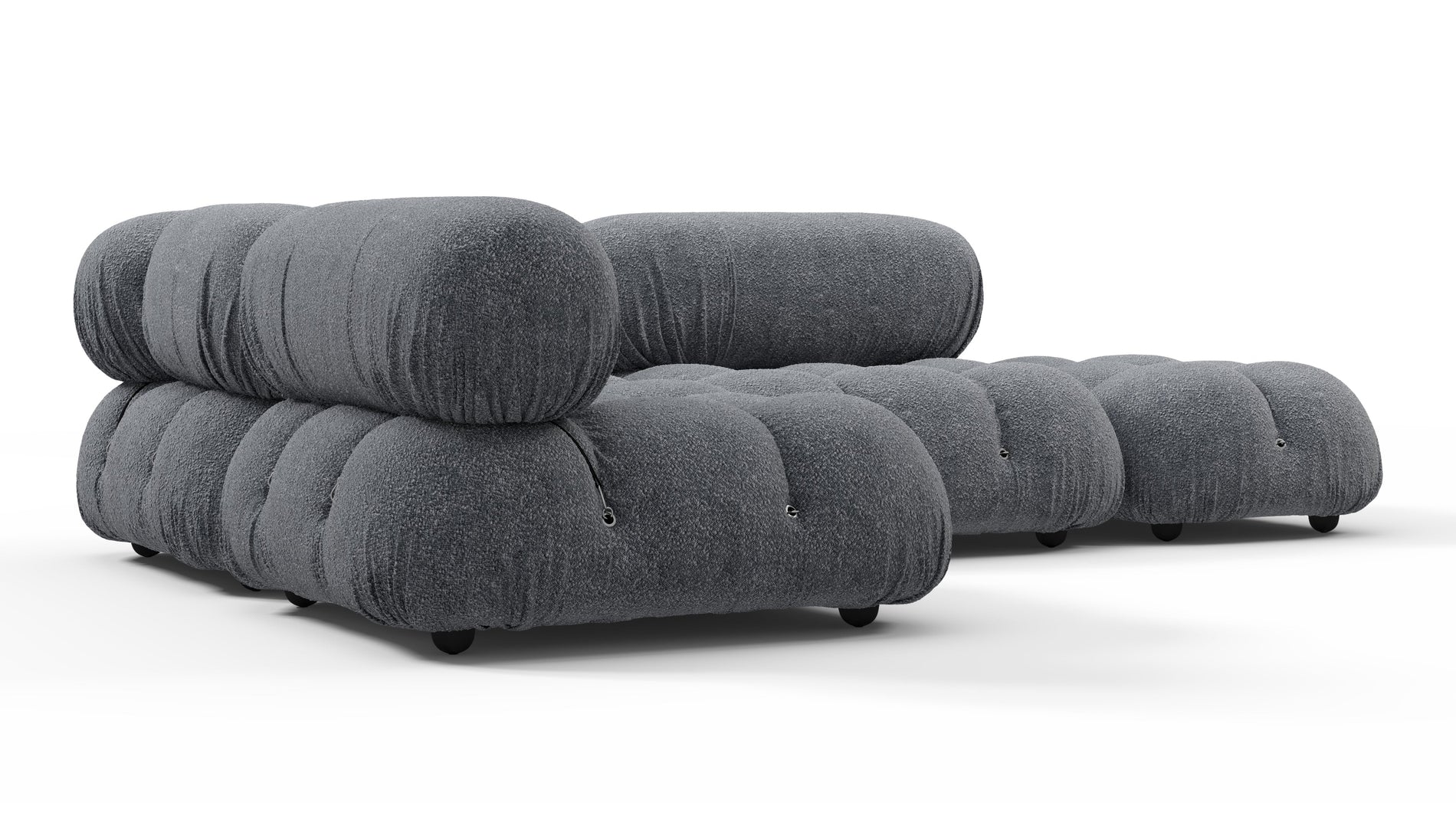 Bellini SectionalGrau Boucle