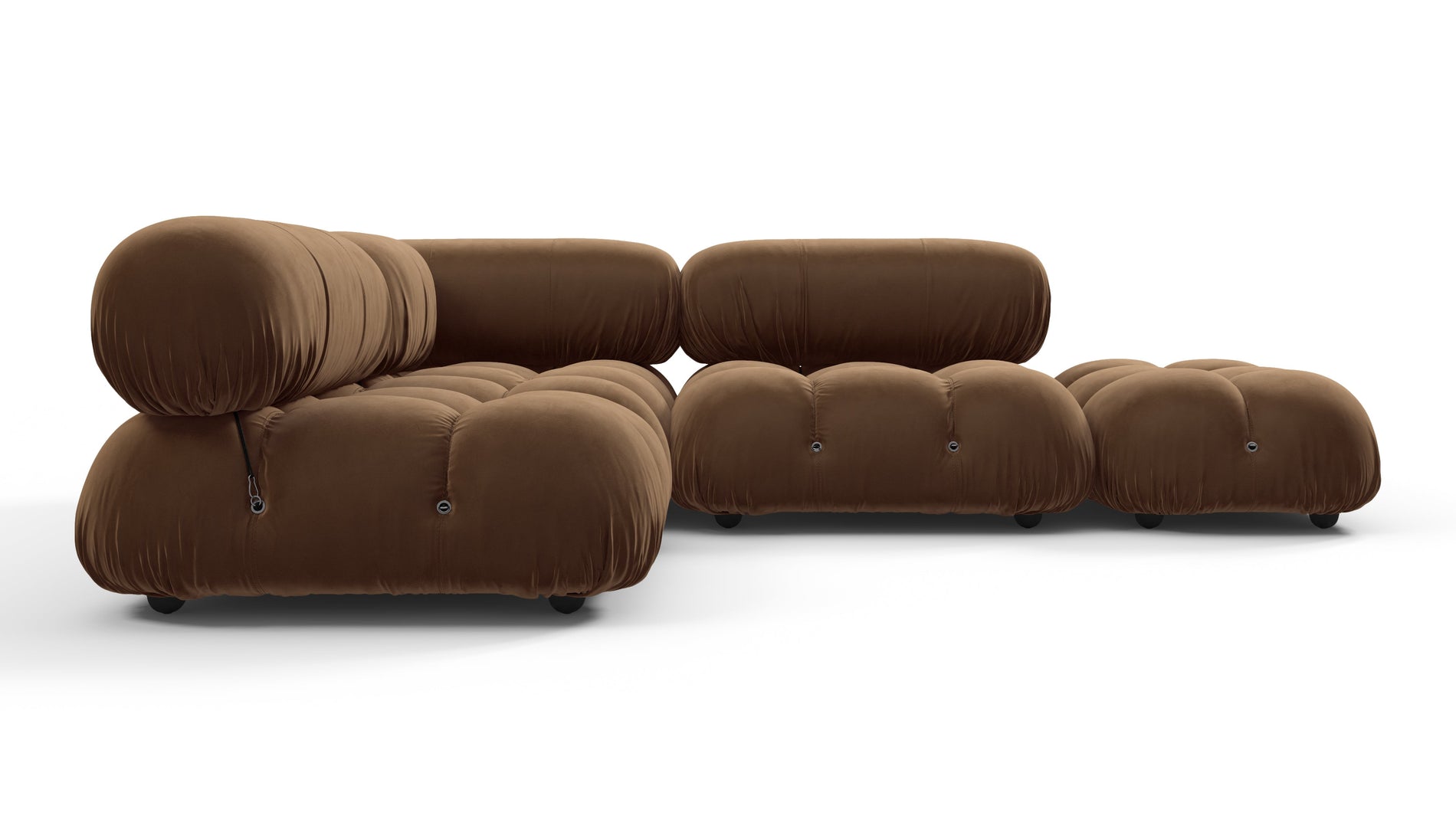 Bellini SectionalMokka Velvet
