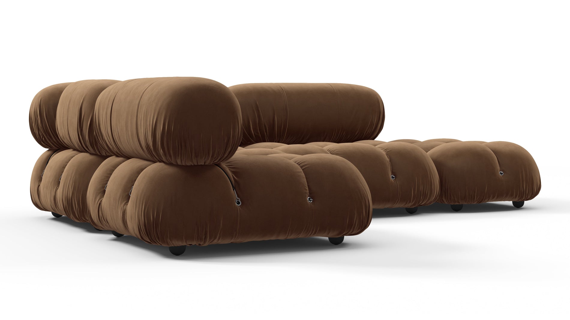 Bellini SectionalMokka Velvet