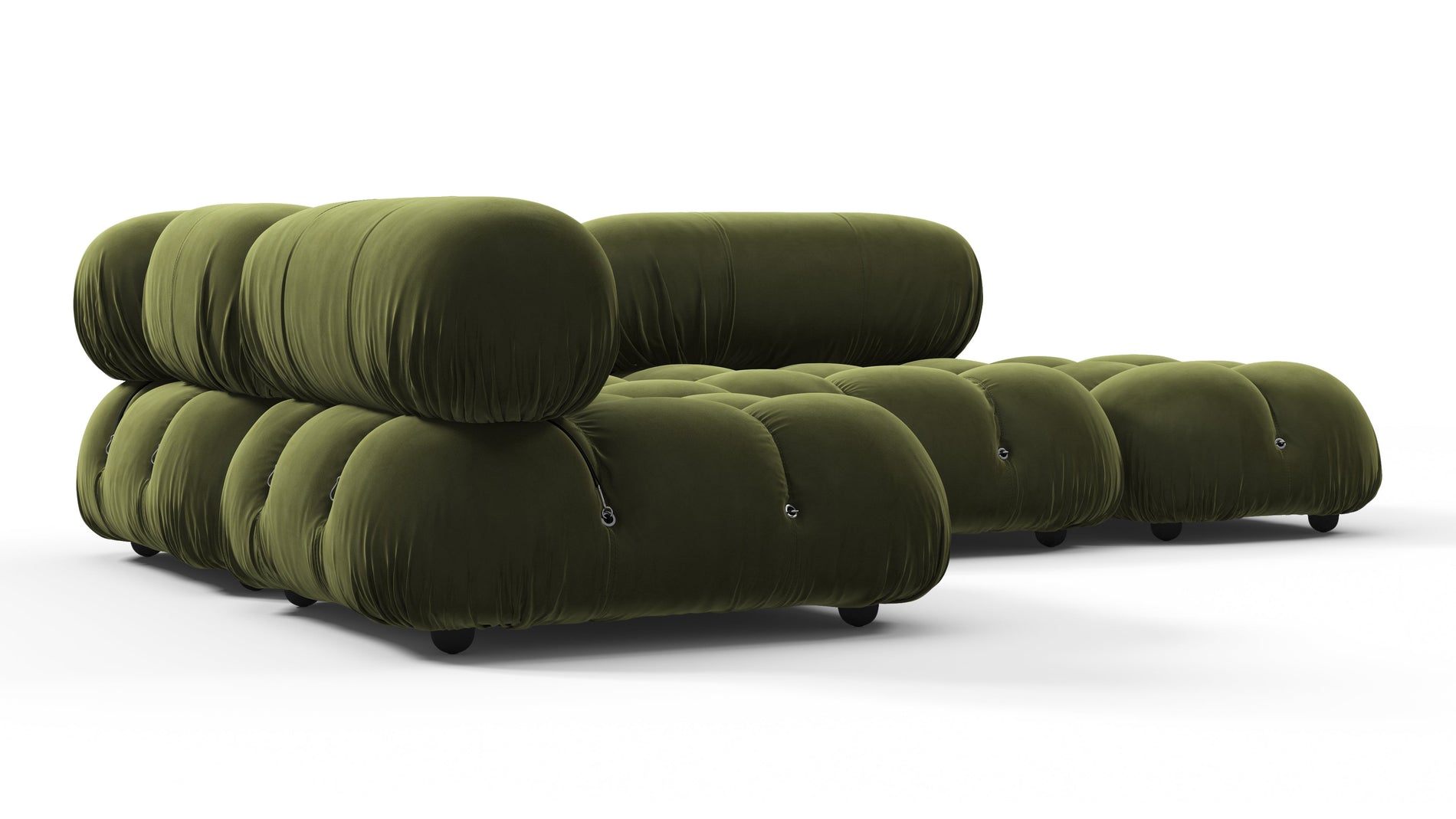 Bellini SectionalThymian Luxe Samt