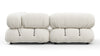 Bellini Sectional - White Boucle - Image 5