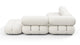 Bellini Sectional - White Boucle - Image 7