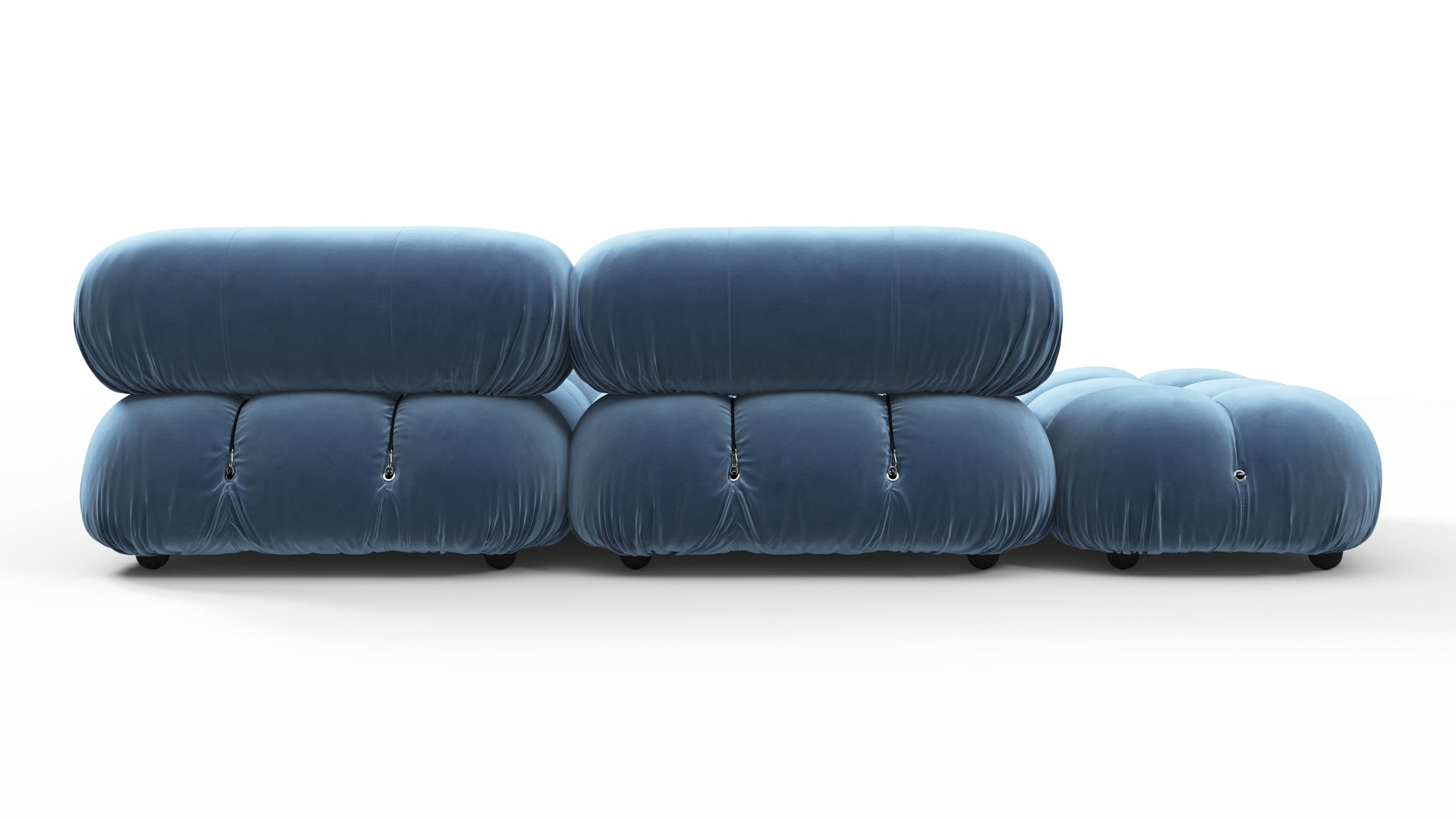 Bellini SectionalAegean Blue Samt