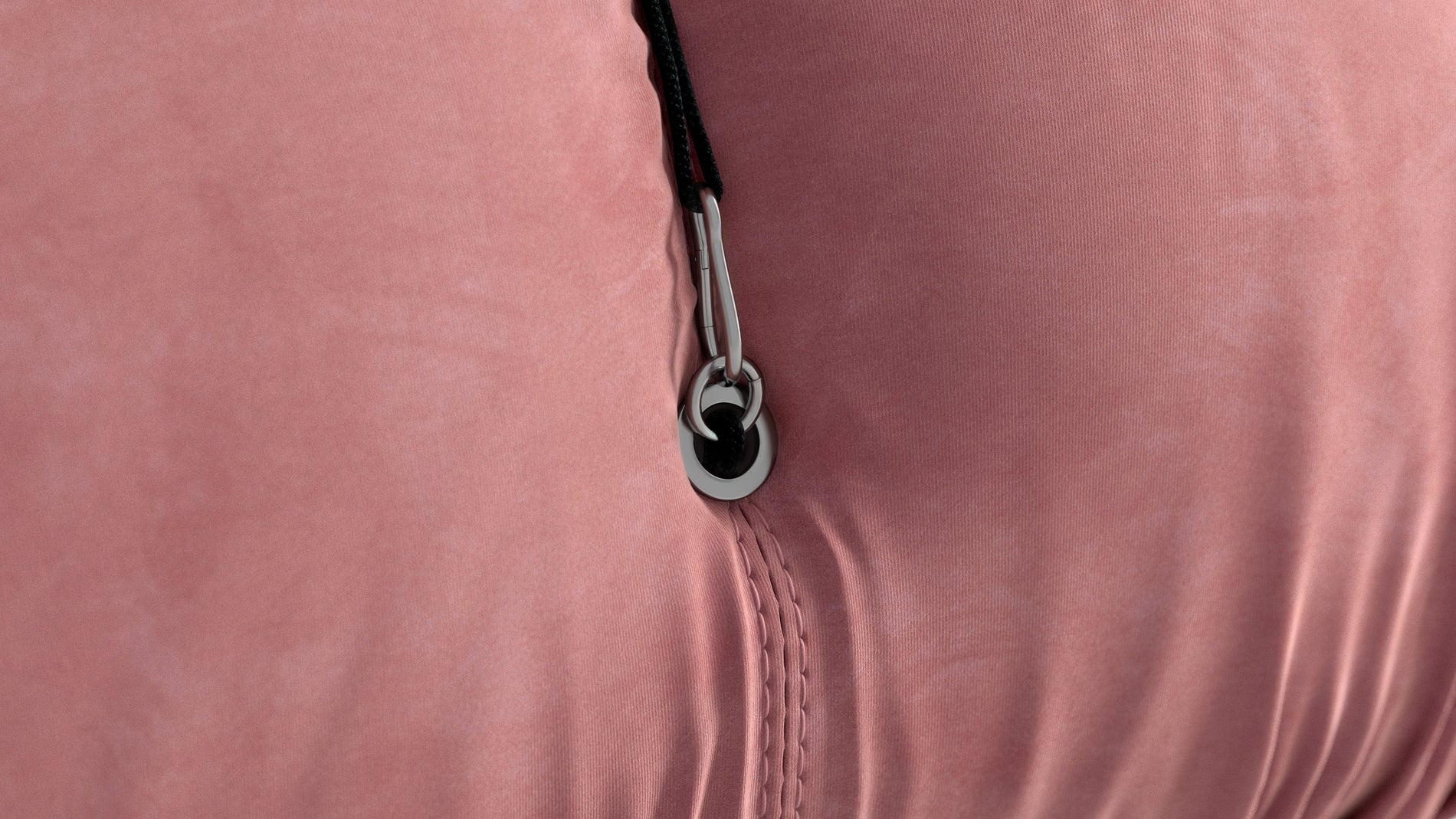Bellini SectionalRouge Pink Samt