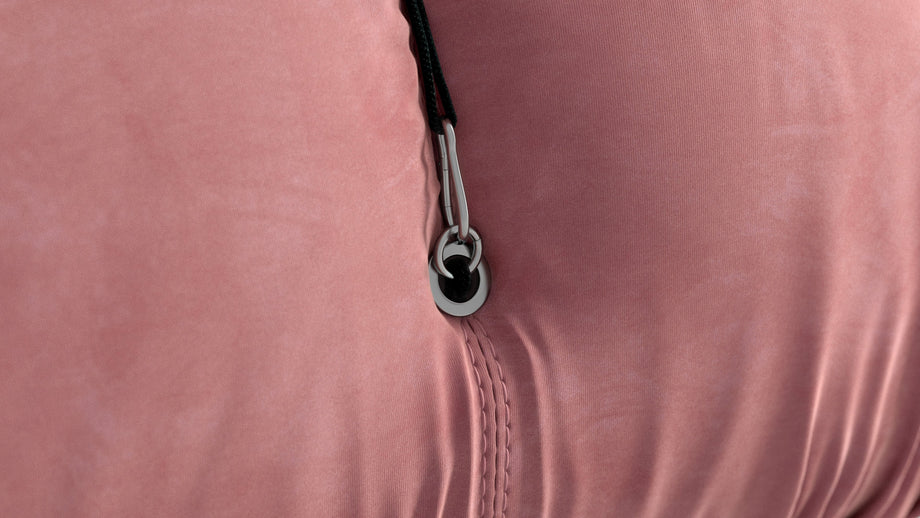 Bellini SectionalBlush Pink Velvet