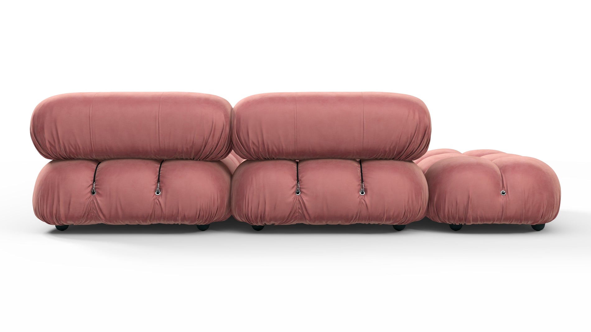 Bellini SectionalRouge Pink Samt