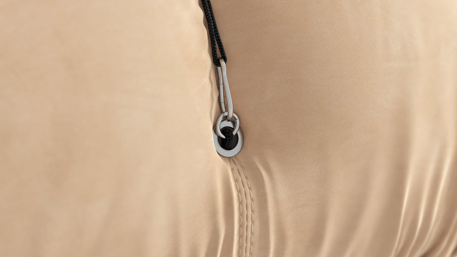 Bellini SectionalEcru Velvet