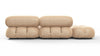 Bellini Sectional - Ecru Velvet - Image 5