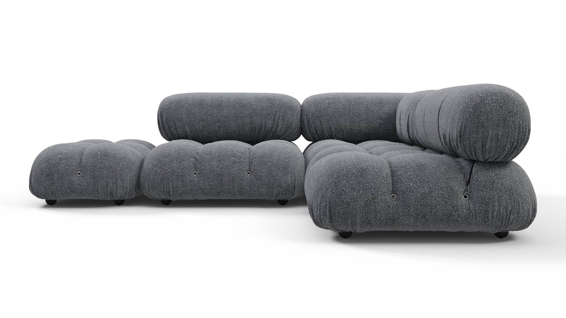 Bellini SectionalGrau Boucle