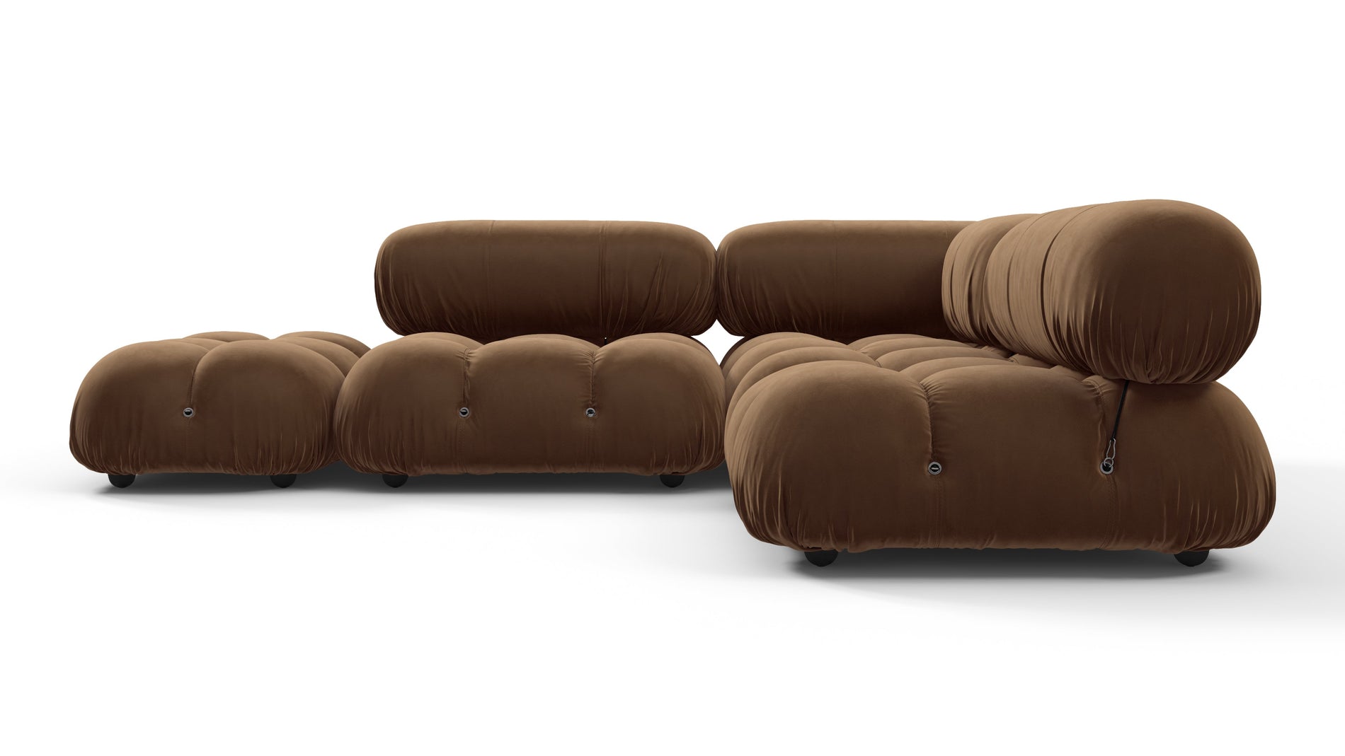 Bellini SectionalMokka Velvet