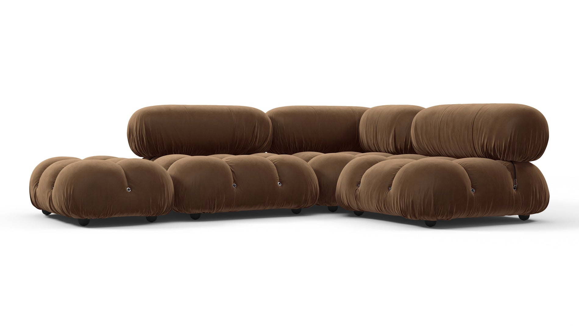Bellini SectionalMokka Velvet