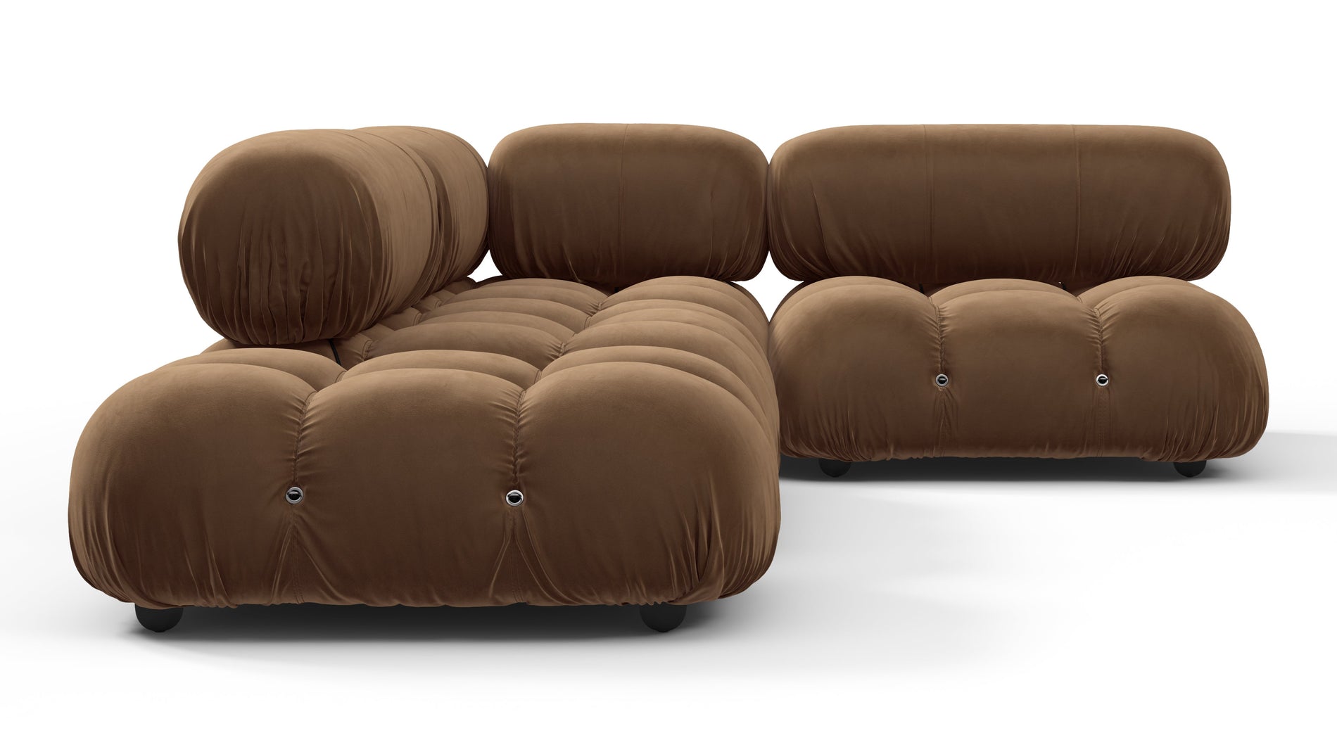 Bellini SectionalMokka Velvet