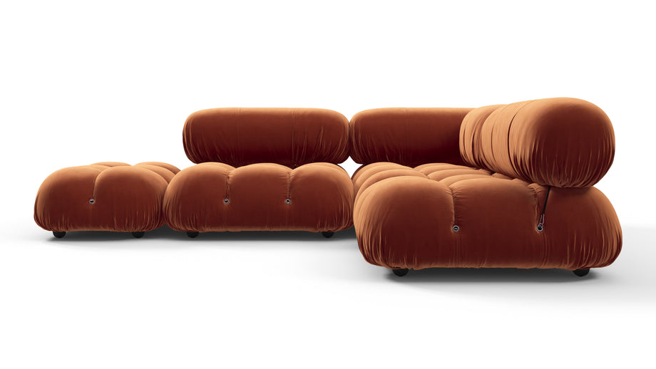 Bellini SectionalSpice Velvet
