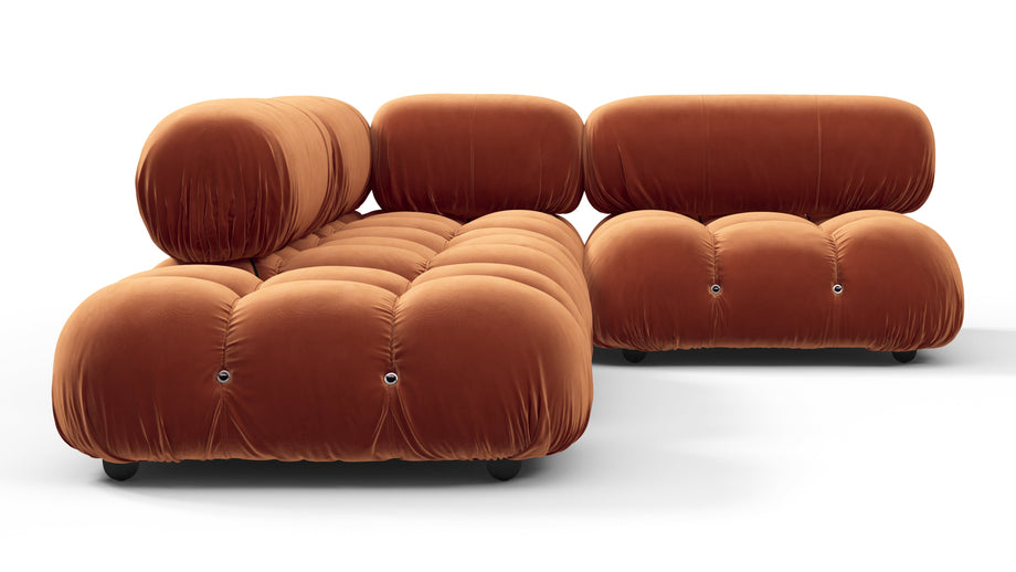 Bellini SectionalSpice Velvet