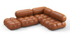 Bellini Sectional - Tan Premium Leather - Image 4