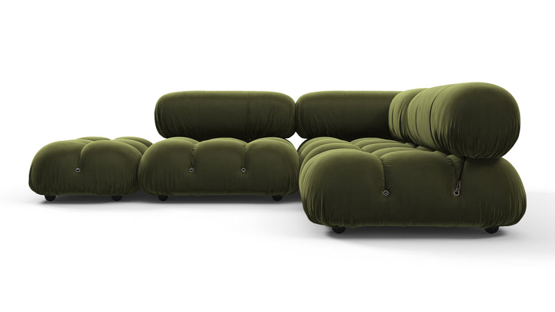Bellini SectionalThymian Luxe Samt