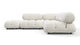 Bellini Sectional - White Boucle - Image 1
