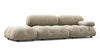 Bellini Sofa - Beige Gray Chenille - Image 2