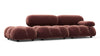 Bellini Sofa - Maroon Velvet - Image 2