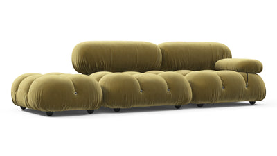 Bellini Sofa - Olive Gold Velvet - Image 2