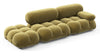 Bellini Sofa - Olive Gold Velvet - Image 3