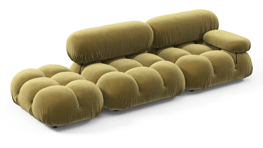 Bellini SofaOlive Gold Velvet