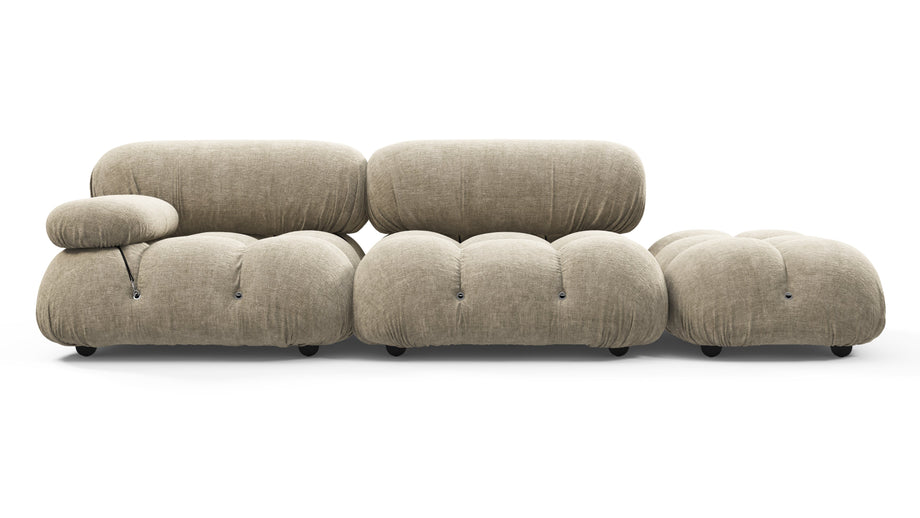 Divano BelliniBeige Gray Chenille