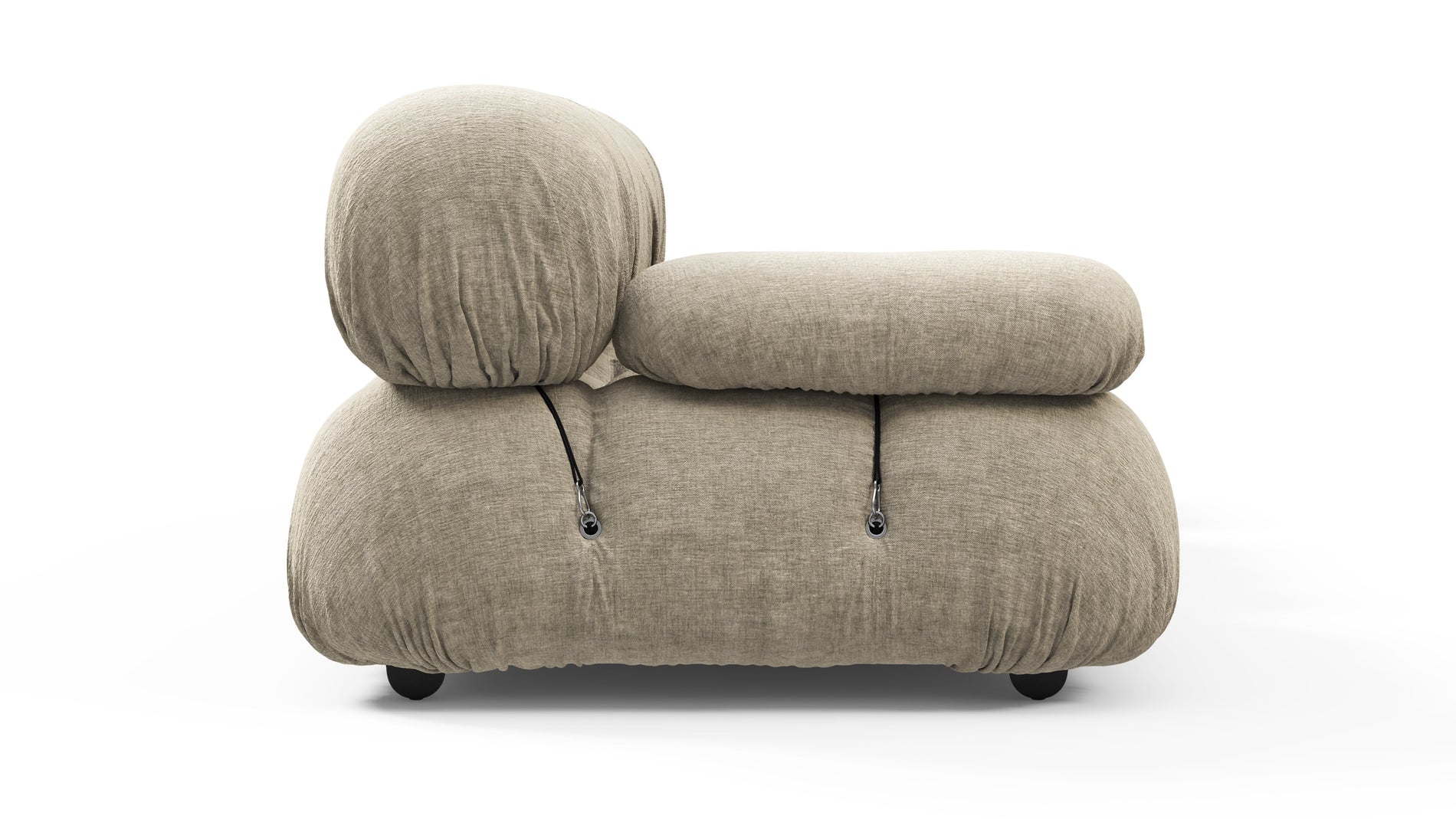 Bellini SofaBeige Grey Chenille