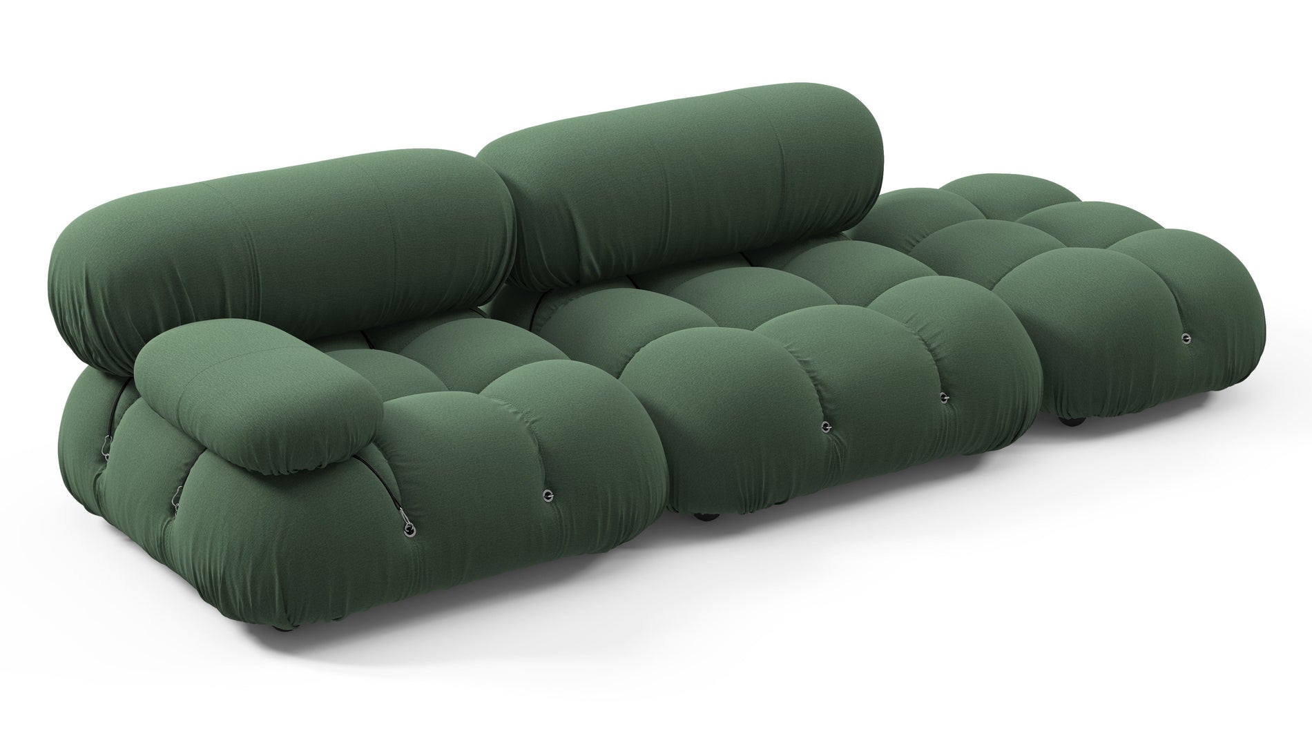 Bellini SofaEvergreen gebürstetes Gewebe