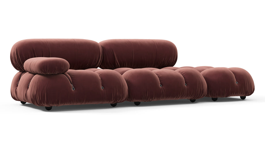 Divano BelliniMaroon Velvet