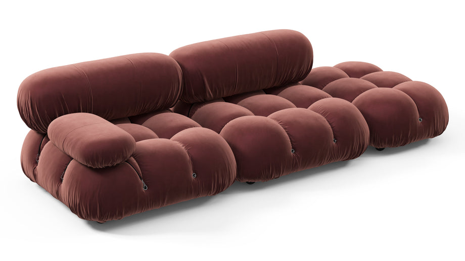 Divano BelliniMaroon Velvet