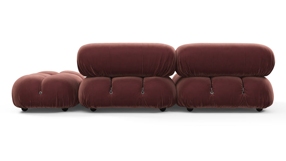 Divano BelliniMaroon Velvet