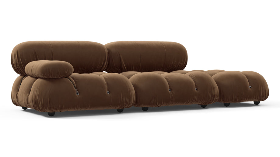 Divano BelliniMocha Velvet