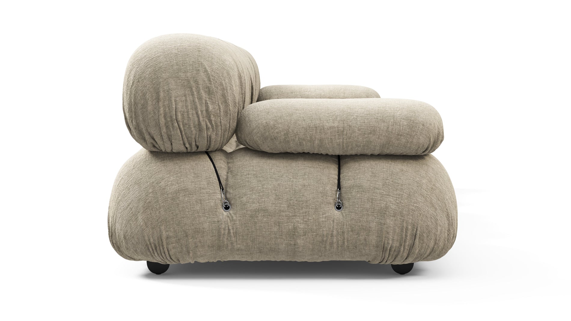 Bellini SofaBeige Grey Chenille