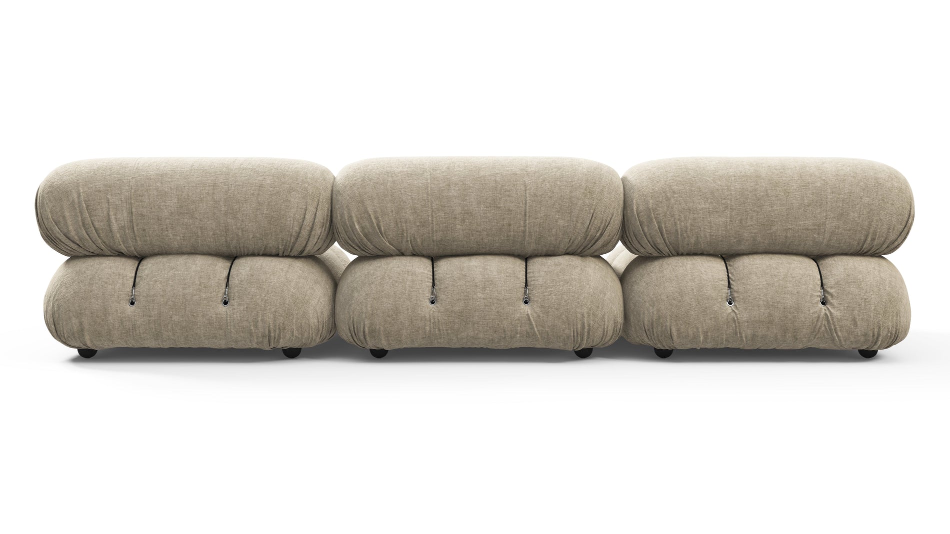 Bellini SofaBeige Grey Chenille