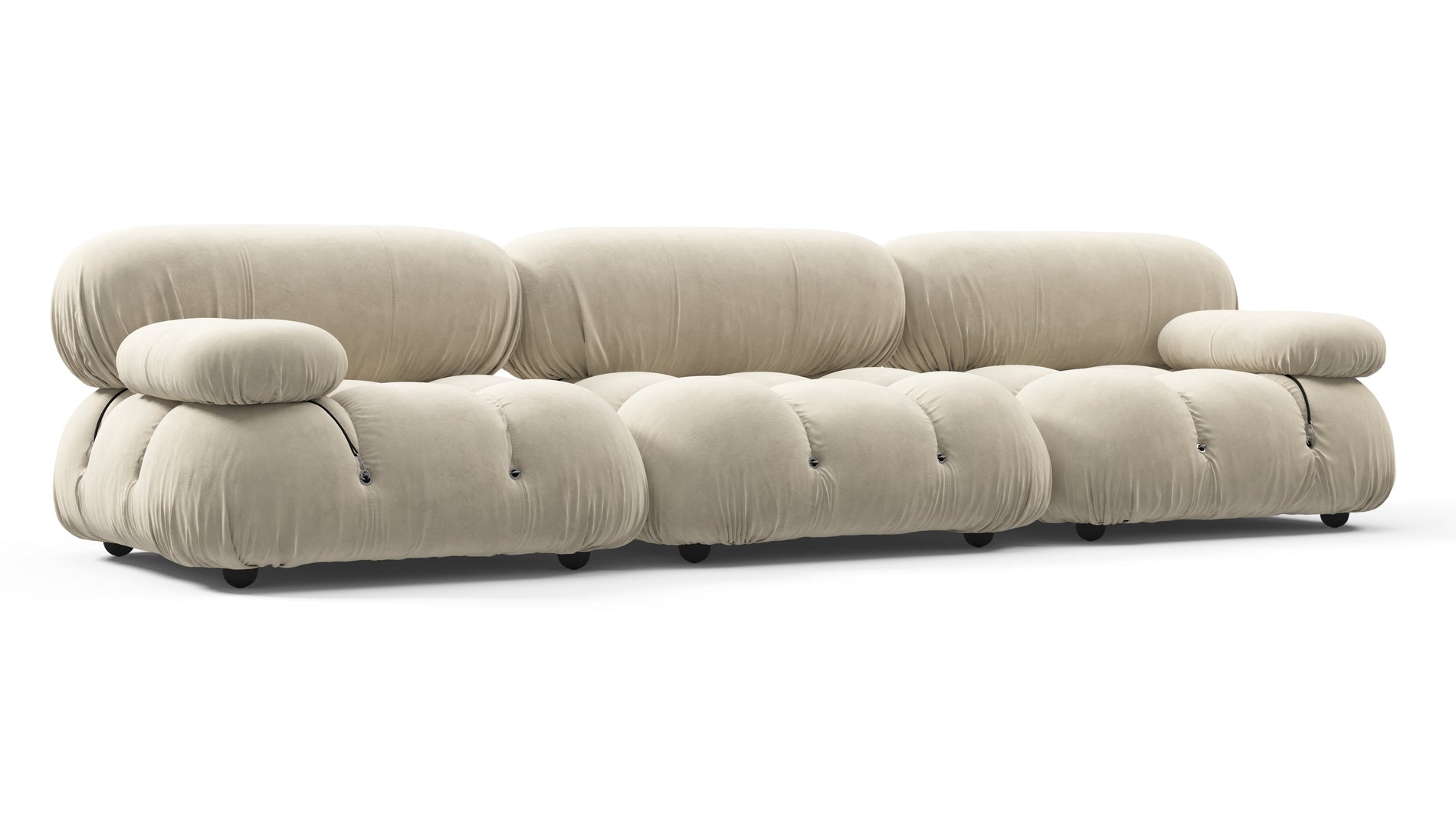 Bellini SofaEierschalen veganes Wildleder